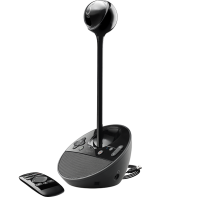 Купить Веб-камера для видеоконференций Logitech BCC950, конструкция *всё-в-одном* для установки на столе: камера, устройство громкой связи, пульт ДУ в Алматы