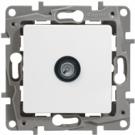 Купить Legrand 672251 Розетка TV Звезда БЕЛ ETIKA /  в Алматы