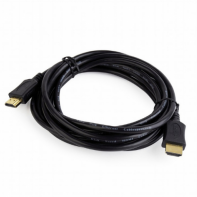 Купить Кабель HDMI Cablexpert CC-HDMI4L-10, 3.0м, v1.4, 19M/19M, серия Light, черный, поз.разъ, экран, паке в Алматы