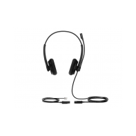 Купить Yealink YHS34 Lite Dual Дуо, Проводная, HD звук, QD, RJ9 в Алматы