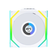 Купить Вентилятор для корпуса Lian Li UNI FAN SL WIRELESS LCD 120mm No controller White G99.12SLLCD1W1W.00 в Алматы