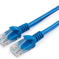 Купить Патч-корд UTP Cablexpert PP12-20M/B кат.5e, 20м, литой, многожильный (синий) в Алматы
