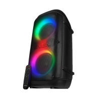 Купить Колонки SVEN PS-800, черный, акустическая система, 100W, TWS, Bluetooth, FM, USB, microSD, LED-display&nbsp;SV-021511 в Алматы