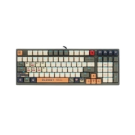 Купить Клавиатура игровая Bloody S98-Aviator  USB/мех/1,8м/Зеленый в Алматы
