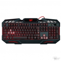 Купить Клавиатура игровая Defender Doom Keeper GK-100DL RU, черный в Алматы