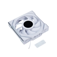 купить Вентилятор для корпуса Lian Li UNI FAN SL WIRELESS LCD 120mm No controller White G99.12SLLCD1W1W.00 в Алматы фото 3