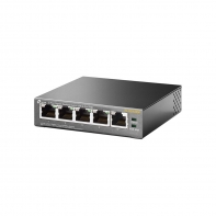 Купить Коммутатор GbE PoE  5-портовый Tp-Link TL-SG1005P <5 GbE портов из которых 4 порта с поддержкой PoE (Port1- Port4) IEEE 802.3af, power budget of 56W> в Алматы