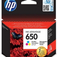 Купить Картридж HP CZ102AE Color №650, for DJ 1015/1515/4515/2515/2545/2645/3515/3545/4645 up to 200 pages в Алматы