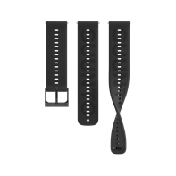 Купить Ремешок силиконовый для часов Suunto 22 мм ALL BLACK S+M в Алматы