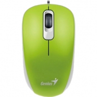 Купить Мышь оптическая  Genius DX-110, USB, Green, G5 31010116105 в Алматы