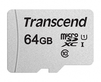 Купить Карта памяти MicroSD 64GB Class 10 U1 Transcend TS64GUSD300S в Алматы