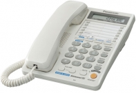 Купить Panasonic  Телефон проводной	KX-TS2368RUW (белый) в Алматы