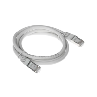 Купить Патч-корд Cablexpert PP6-1M, 1m, FTP 6e-Cat, серый в Алматы