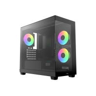 Купить Корпус Ocypus Gamma C52 BK ARGB mATX/ITX 3xUSB Черный Gamma-C52-BKD300XX-GL в Алматы