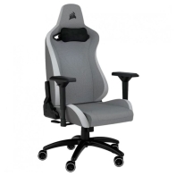 Купить Кресло Corsair TC200 Soft Fabric Light Grey-White CF-9010048-WW в Алматы