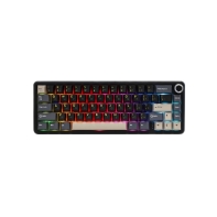 Купить Клавиатура Attack Shark X66 Star Black, Mechanical, 66 keys, 2.4/BT/USB-C, EN/RU/KZ, 3000mAh, RGB в Алматы
