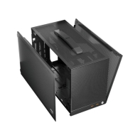 купить Корпус PCCooler K101 MESH GY&nbsp;3F ITX 2xUSB3.0, USB-C, 1x3.5", 4x2.5" Grey в Алматы фото 2