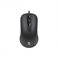 Купить Мышь проводная Defender Classic MB-230 (Черный), USB 4кн, 1кл-кн, 1000-1200 dpi в Алматы