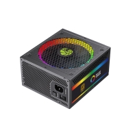 Купить БП 750W Gamemax RGB-750 PRO , 14CM FAN, RGB LED, полностью модульный Cертификация 80PlusGold, ATX, Кабели: 20+4P, 2*4+4P, 3*IDE, 8*SATA, 2*PCI-E6+2P, 1*FDD в Алматы