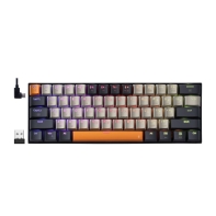 Купить KeyBoard  USB, Redragon Caraxes Pro, BT/2.4 GHz wireless, 1.8m cable (71554) в Алматы