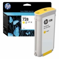 Купить Картридж HP Europe/F9J65A/Чернильный/желтый/№728/130 мл/ в Алматы