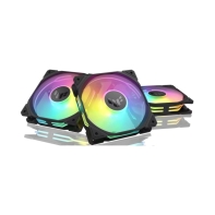 Купить Вентилятор для корпуса ASUS PRIME MR120 FAN ARGB REVERSE BLACK 3IN1 120x120x28 MR120-1R/BK/3 IN 1// в Алматы