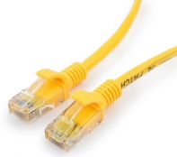 Купить Патч-корд UTP Cablexpert PP12-30M/Y кат.5e, 30м, литой, многожильный (жёлтый) в Алматы