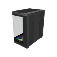 купить Корпус FSP U580-BA, ULTRA Tower ATX, ATX(BTF), M-ATX, Mini-ITX, VGA up to 415mm, 7xARGB FAN, Black в Алматы фото 2