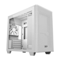 Купить Компьютерный корпус FSP CST360W, Без БП, 2xUSB3.0/1xType-C, 2xFAN120, Tempered Glass, White, mATX в Алматы