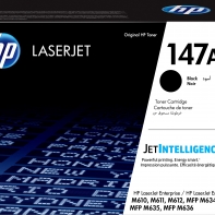 Купить 147A Black LaserJet Toner Cartridge for M611/M612/M635/M636, up to 10500 pages в Алматы