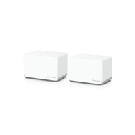 Купить Домашняя Mesh Wi-Fi система GbE AX1800 Mercusys Halo H70X(2-pack) <Wi-Fi 6, бесшовный роуминг 802.11k/v/r, 1201Mbps 5Ghz + 574Mbps 2.4Ghz, 802.11ax/ac/n/a, 3 порта LAN/WAN GbE> в Алматы