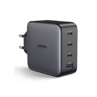 Купить Зарядное устройство Ugreen CD226 USB-A+3*USB-C 100W GaN Tech Fast Charger, 40747 в Алматы
