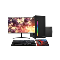Купить Core i3-14100-3.5GHz/H610/RAM 16GB/SSD 512GB (M.2)/no DVD/400W/Монитор 23.8" Sanc 120Hz/kbd+mouse/ в Алматы