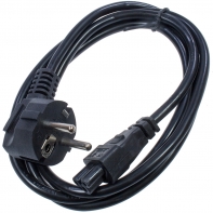 Купить Кабель питания для ноутбуков Cablexpert PC-186-ML12, 1.8м, Schuko- C5, 10А, пакет в Алматы