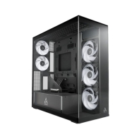 Купить Компьютерный корпус Arctic Xtender VG Black(Clear Glass), 5 ARGB FAN, USB-C, 2xUSB-A, E-ATX в Алматы