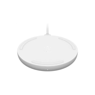 Купить Беспроводное зарядное устройство Belkin Pad Wireless Charging Qi, 10W, white в Алматы