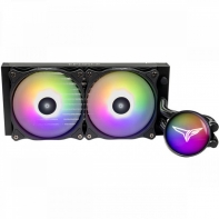 Купить СЖО Team Group T-Force SIREN GD240E Black ARGB,600-2000 RPM&plusmn;10% Radiator:276x120x27 FAN:2x120x120x25 TB120502 ARGB в Алматы