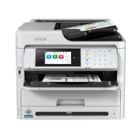 Купить МФУ струйное ЧБ Epson WorkForce Pro WF-M5899DWF C11CK76402, А4, до 34стр/мин, ADF, ScanDuplex, LAN, WIFI в Алматы
