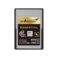 Купить Карта памяти CFexpress Type A, 120Gb, Exascend Essential, VPG200 - 8K, PCIe3.0, R800/W700 в Алматы