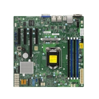 Купить MB Socket1151, MATX, iC236 (D-Sub, 2GNIC) SuperMicro MBD-X11SSM-FB, 4DDR4, PCIx16, 3 PCIx8, oem в Алматы