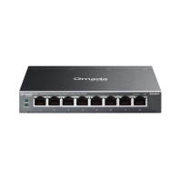 Купить Коммутатор PoE+ GbE Easy Managed  8-портовый TP-Link Omada ES208GP <8-port GbE 802.3af/at PoE+, IGMP Snooping, бюджет мощности PoE 63W, Omada SDN, 32 группы VLAN, PoE до 250 м, QoS, автоматическое восстановление PoE и изоляция портов для надежной сет в Алматы