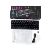 купить KeyBoard  USB, Gembird KBW-G500L, BT/2.4 GHz wireless, USB, black в Алматы фото 3