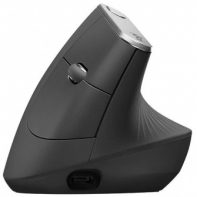 Купить Мышь беспроводная Logitech MX Vertical (400-4000 dpi, Bluetooth, 2.4 GHz/USB-ресивер (Logitech Unifying&reg;), 4 настраиваемые кнопки, перезаряжаемая литий-полимерная батарея (240 мА&middot;ч)) в Алматы