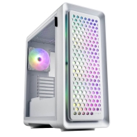 Купить Компьютерный корпус FSP CUT593P(W), Без БП, 2xUSB3.0/Type-C, 4xFAN140 ARGB, Glass, White, E-ATX в Алматы