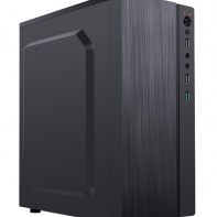 Купить Компьютерный корпус APEX-T05, БП 400W, black, MATX, 2xUSB 2.0, 1xUSB 3.0, 1x микр, 1х HD-Audio в Алматы