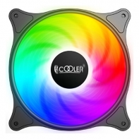 Купить Кулер для корпуса PCcooler FX-120-3 RGB(fix), 12cm, 1200rpm, 3pin в Алматы