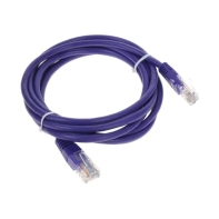 Купить Патч-корд UTP Cablexpert PP12-2M/V кат.5e, 2м, литой, многожильный (фиолетовый) в Алматы