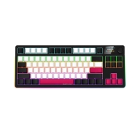 Купить LORGAR KBP70TKLW, Wireless TKL Mechanical Gaming Keyboard Pro, Black/red, EN/RU layout в Алматы