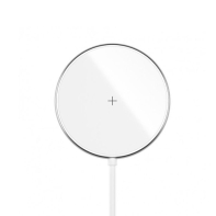 Купить Беспроводное зарядное устройство OLMIO MagCharge QI 15W белый в Алматы