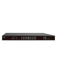 Купить UNV NSW2010-16T2GC-POE-IN 16&times;100Mbps PoE ports (RJ45)+2&times;1000Mbps Combo ports в Алматы